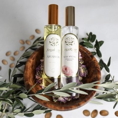 Duo huile d’argan eau de rose