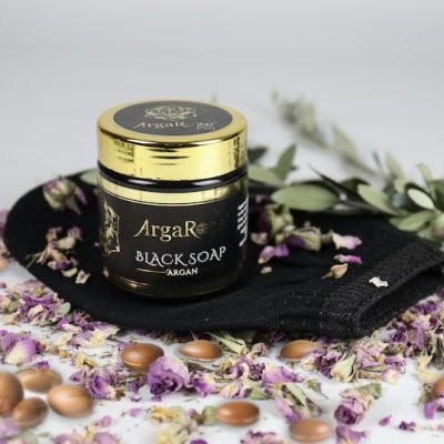 Duo Rituel Hammam – Savon Noir & Gant de Gommage Kessa