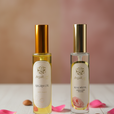 Le Duo Eau de Rose et Huile d&rsquo;Argan